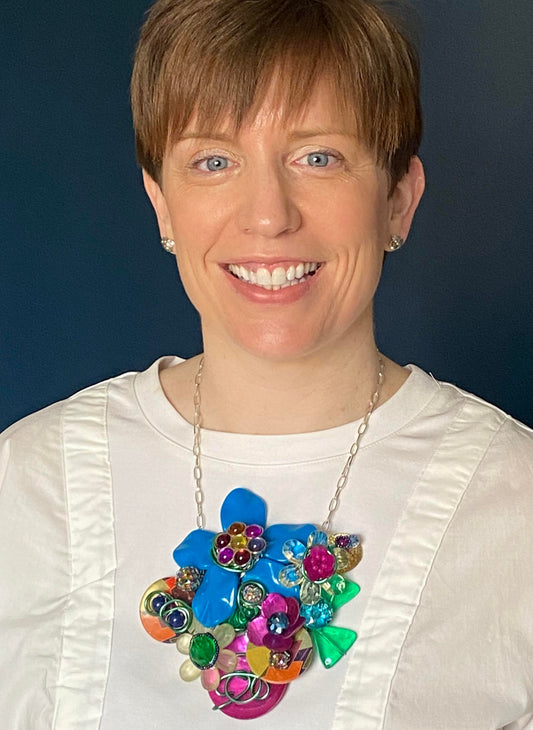 A Colourful Collaboration: Gwyneth's Statement Necklace