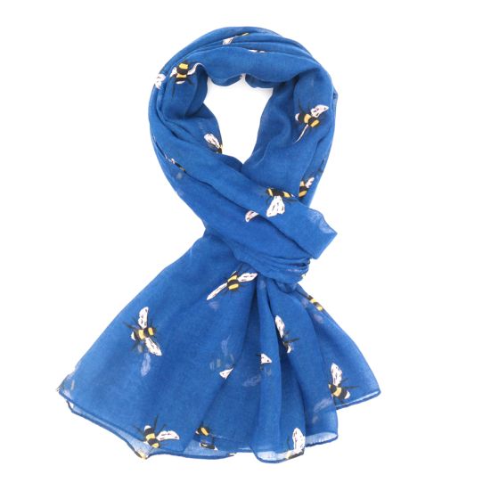 Bee print scarf