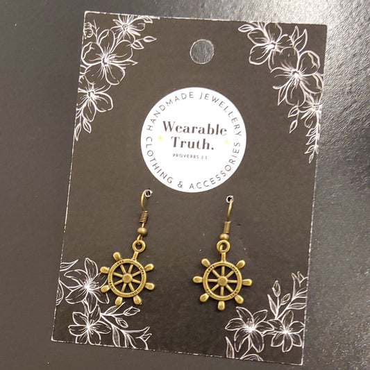 WEARABLE TRUTH HELM EARRINGS