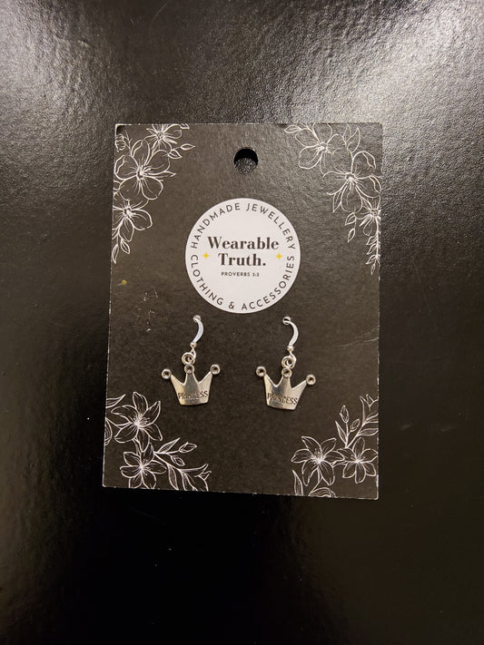 Princess Crown Earrings