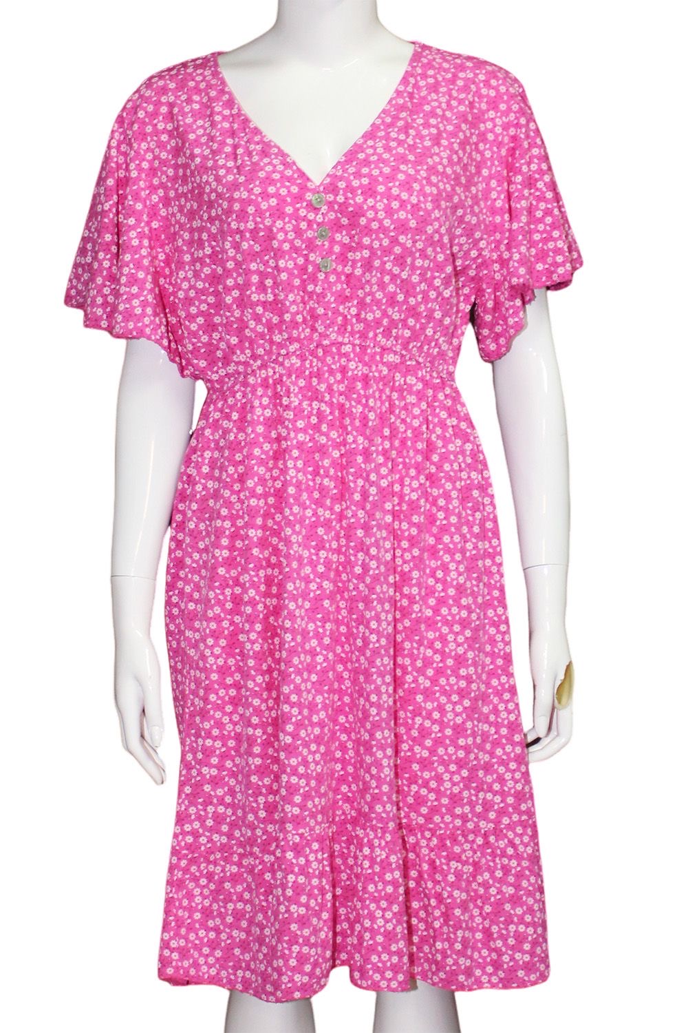 Flutter Sleeve Dress