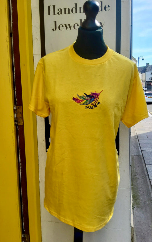 Wearable Truth 'Psalm 91' T-Shirt Yellow