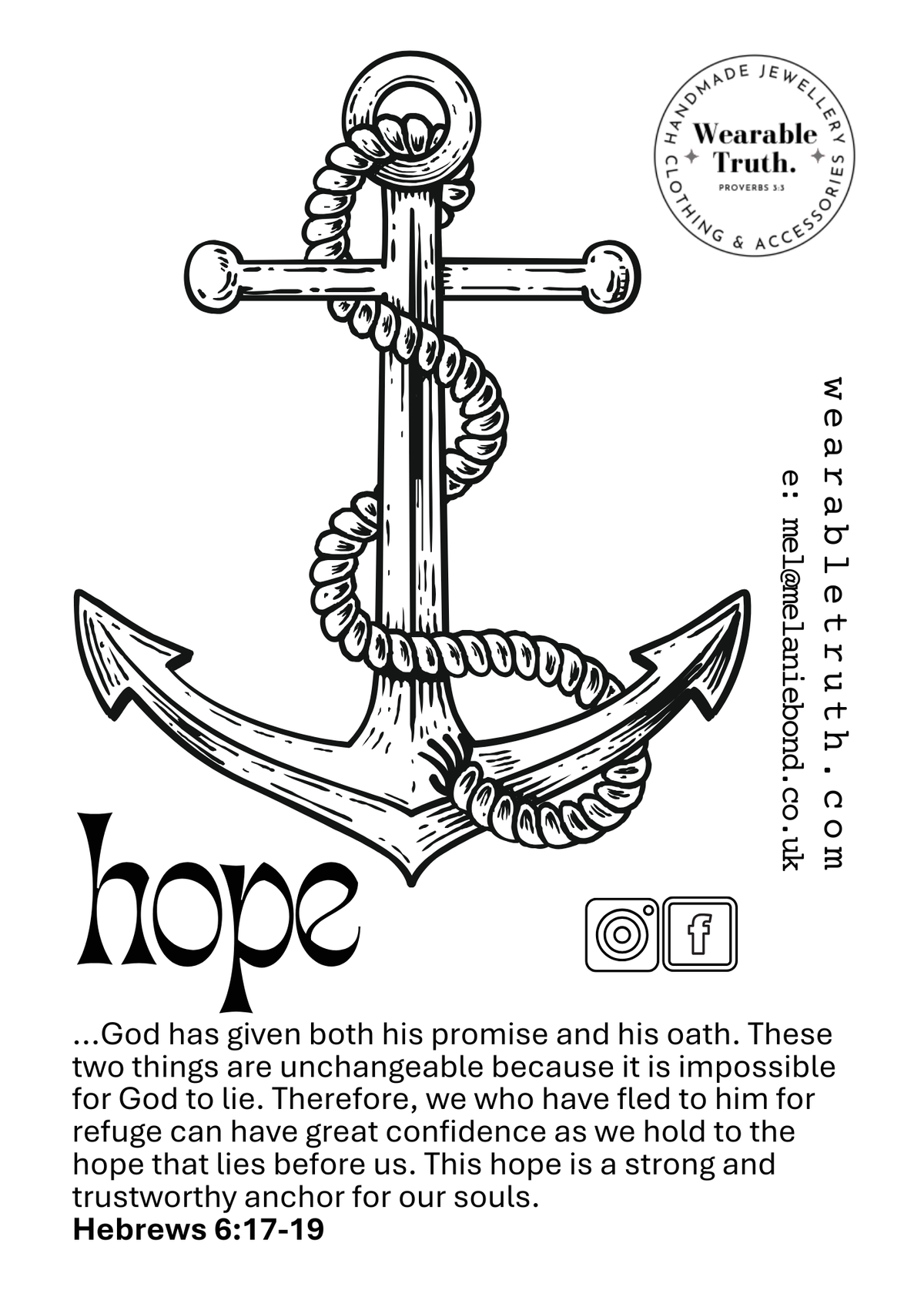Hope Bronze Ring