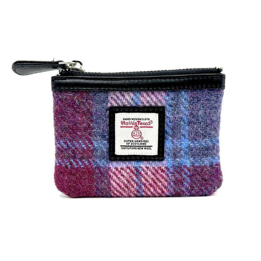 Harris Tweed Coin Purse Pastel Pink