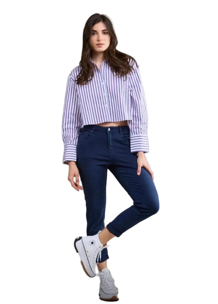 Toxik Navy Boyfriend Jeans