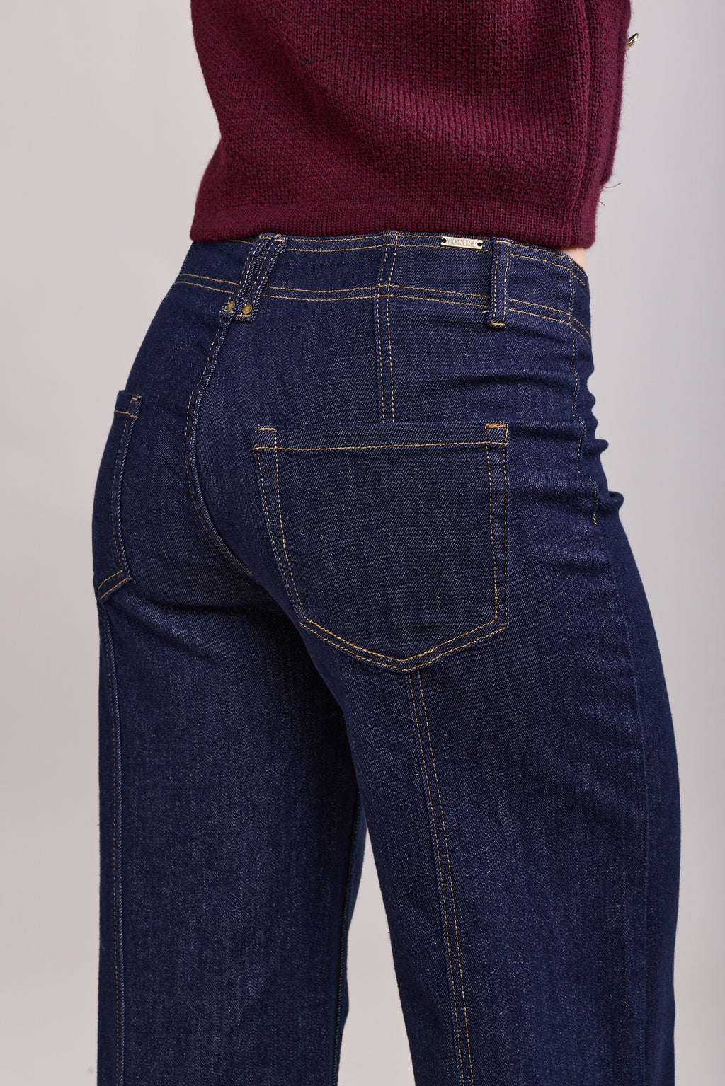 Toxik jeans - dark denim flare