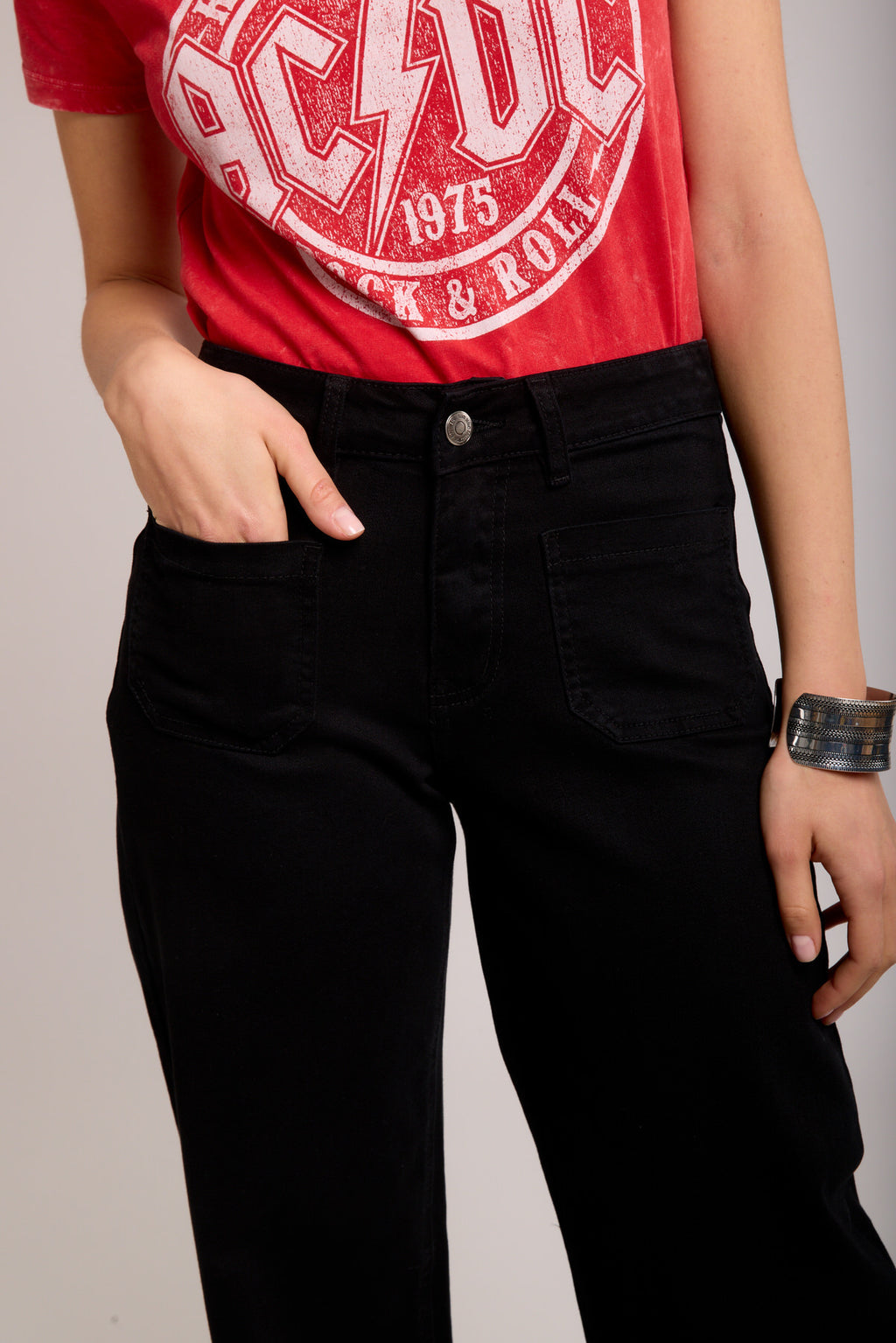 Toxik jeans - black bootcut