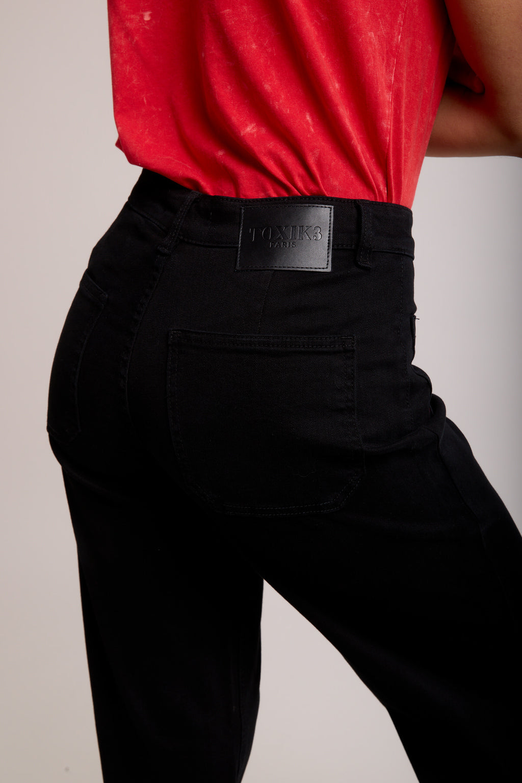 PRE-ORDER Toxik jeans - bootcut black