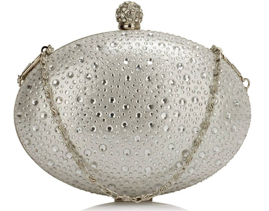 Diamante Design Evening Clutch Bag