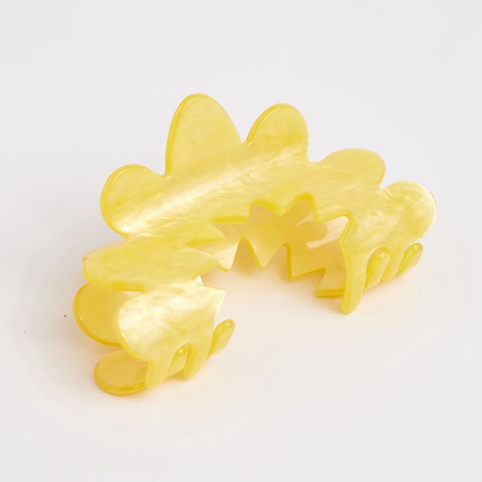 Bright Yellow Hair Claw Clip
