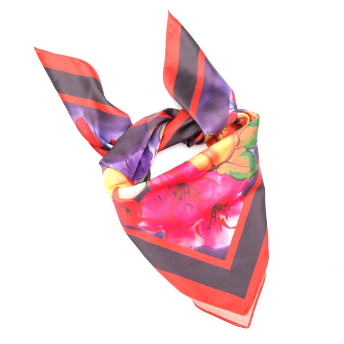 Roses Satin Scarf