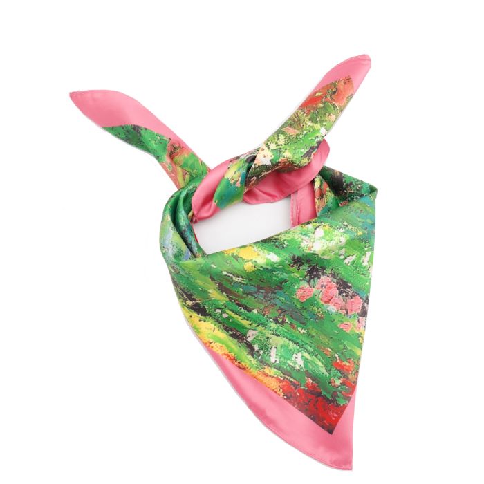 Meadows Small Satin Scarf