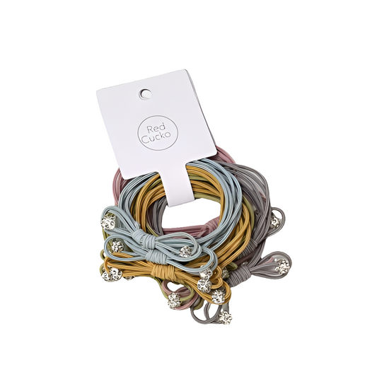Pack of 10 Elastic Hair Ties