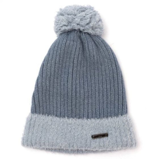 Red Cuckoo Soft PomPom Hat