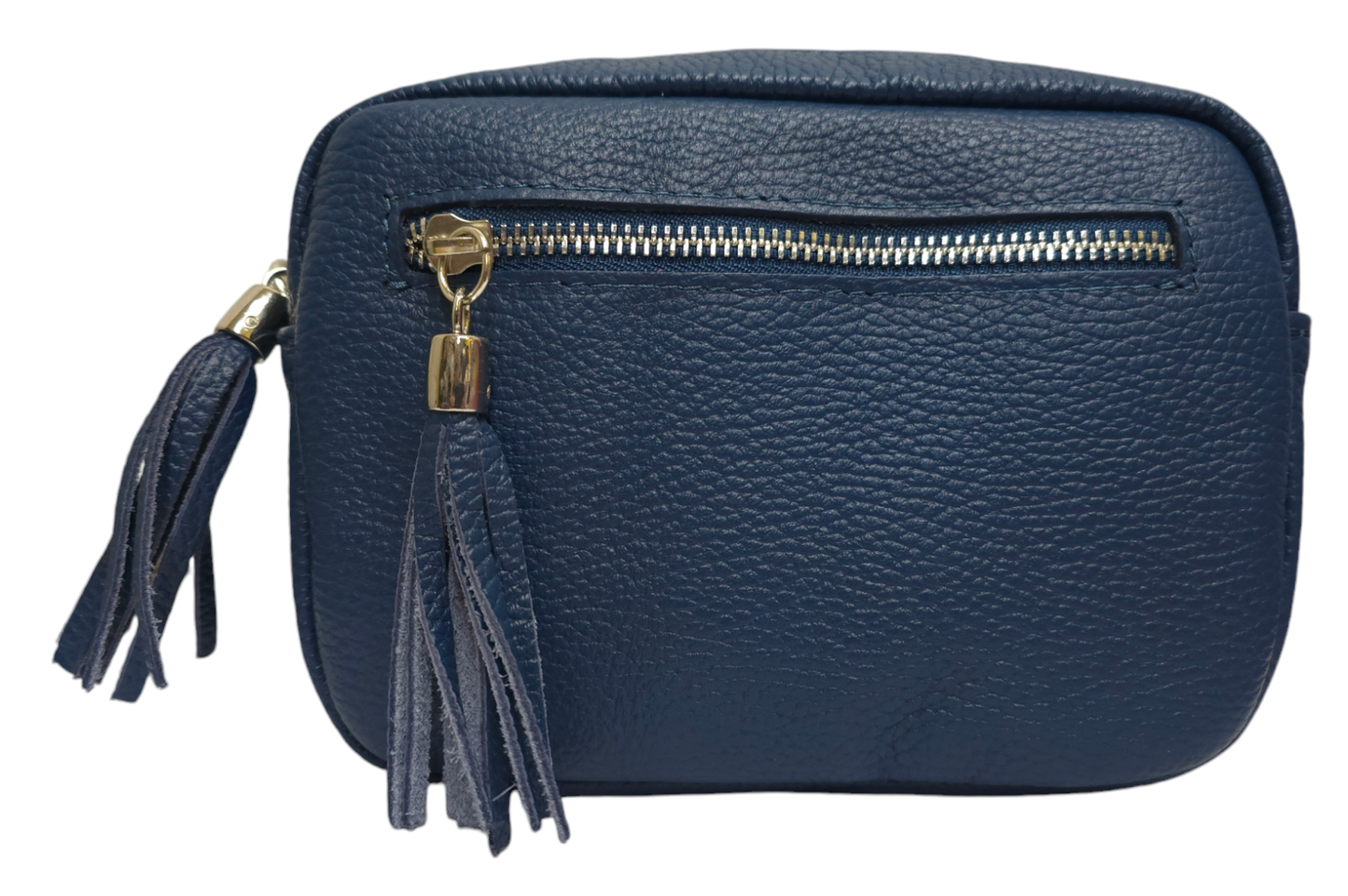 Italian Leather Ladies Crossbody Camera Style Bag Teal