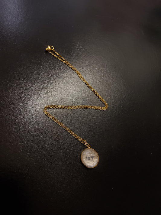 Linen 'Joy' Necklace