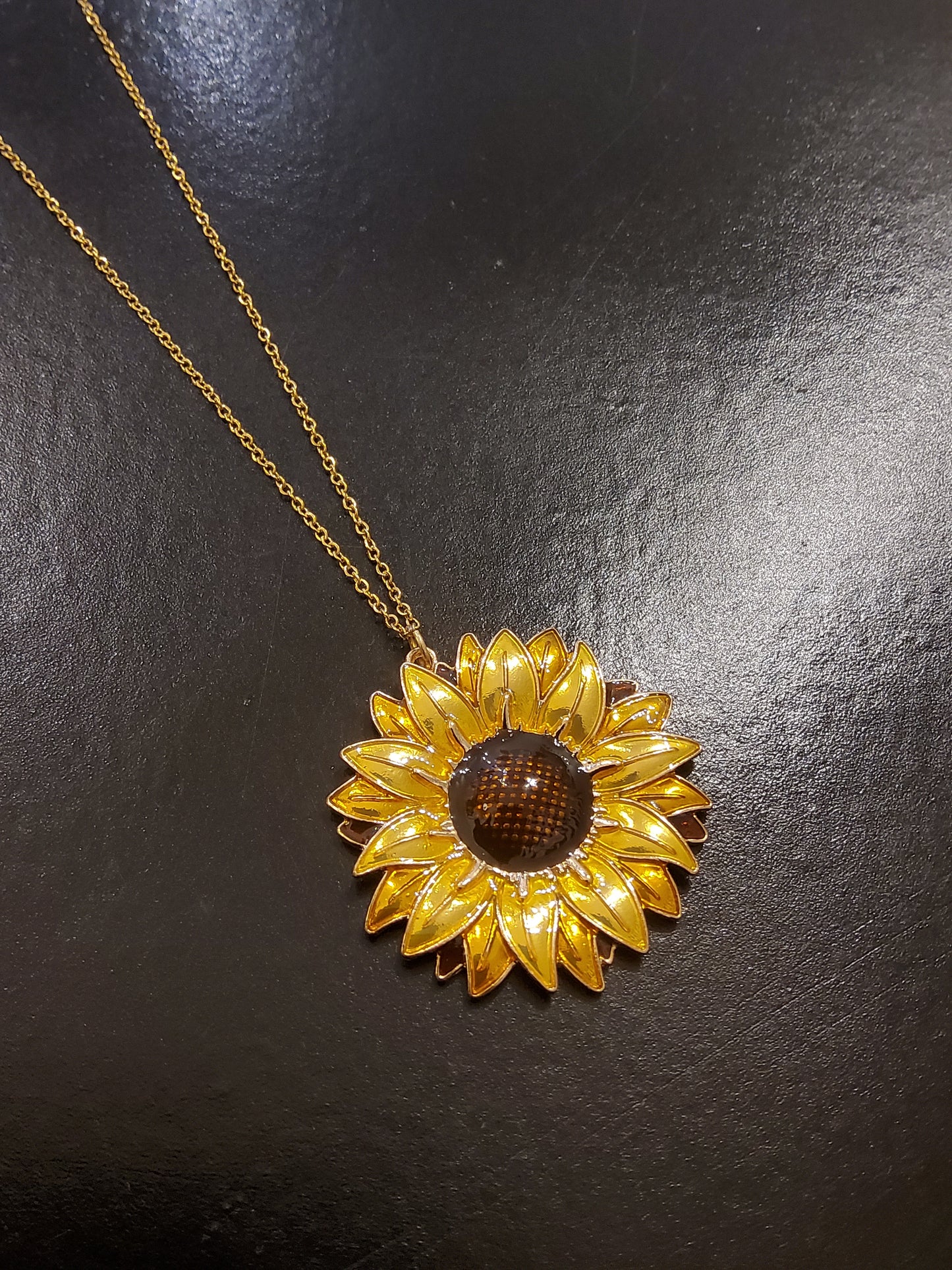 Sunflower Necklace
