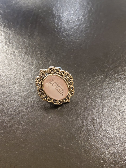 LOVED Pink Ring