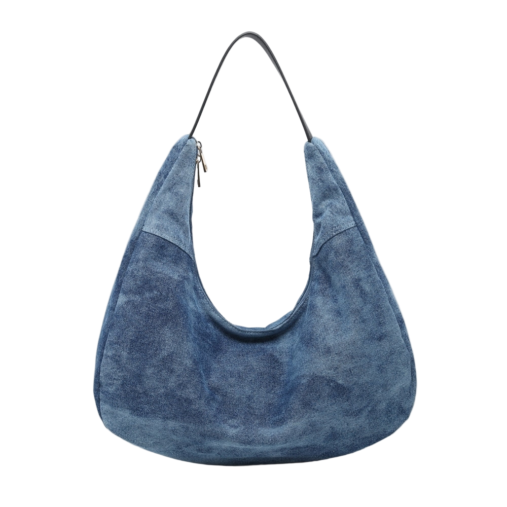 Denim Slouchy Handbag