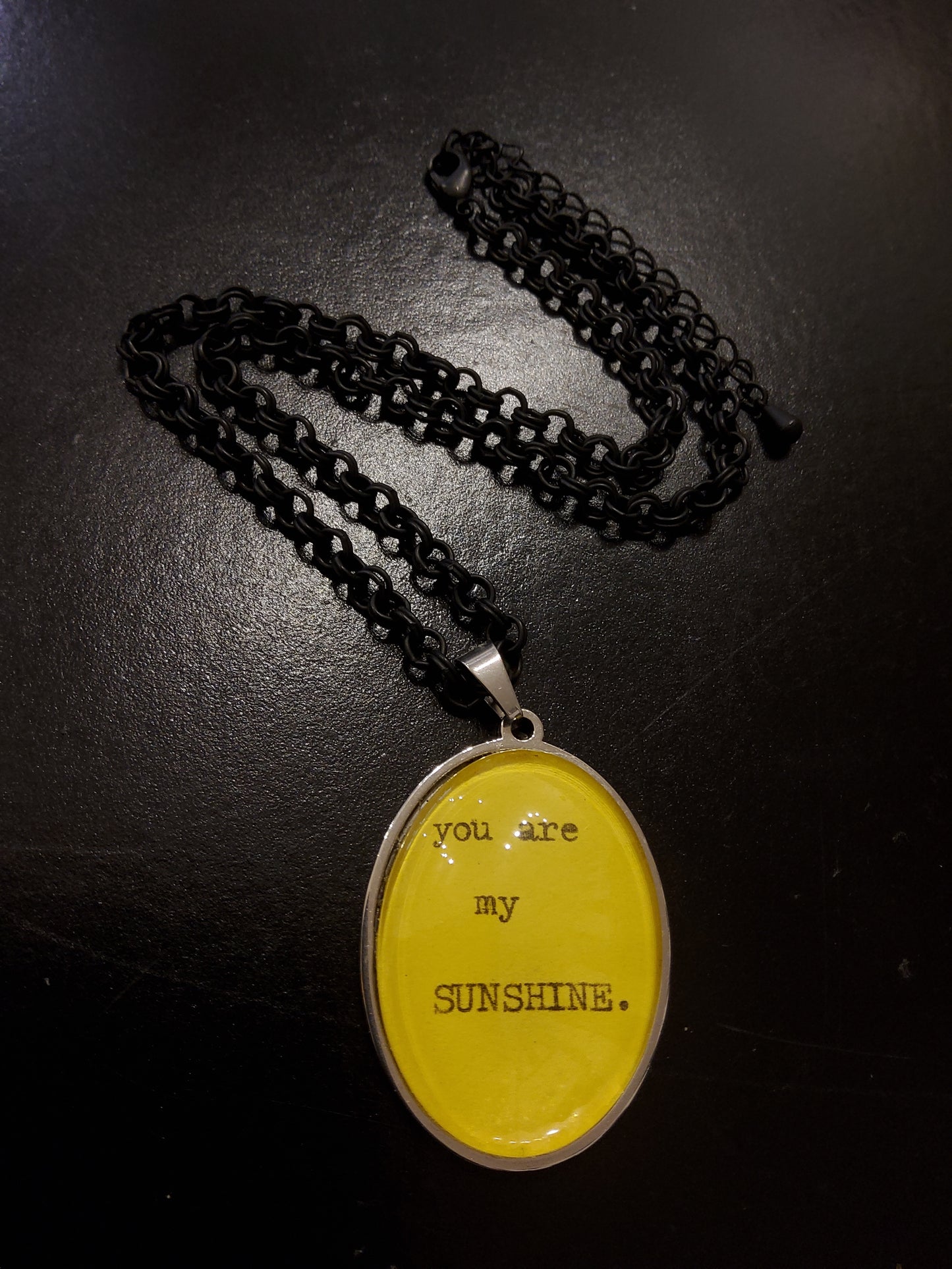'You are my Sunshine' Pendant Necklace