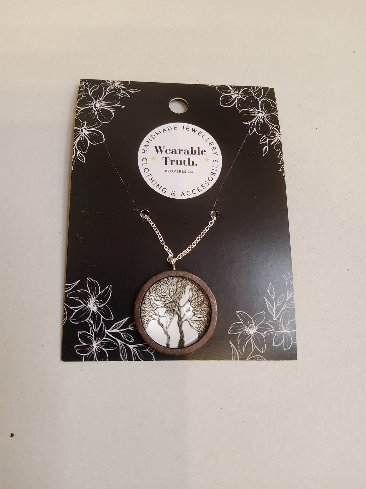 Psalm 1 Tree Necklace