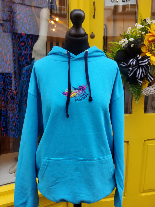 Wearable Truth Psalm 91 Blue Hoodie