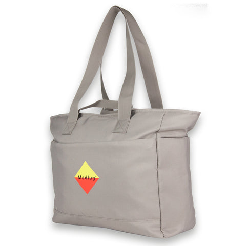 Madlug Taupe Tote Bag
