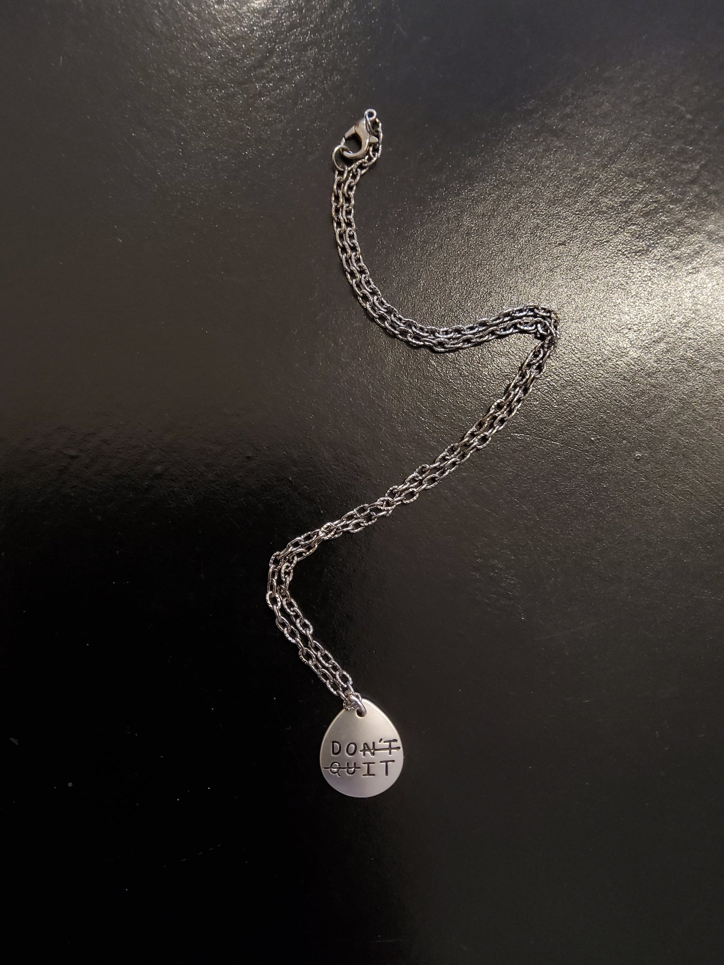 Don't Quit Necklace