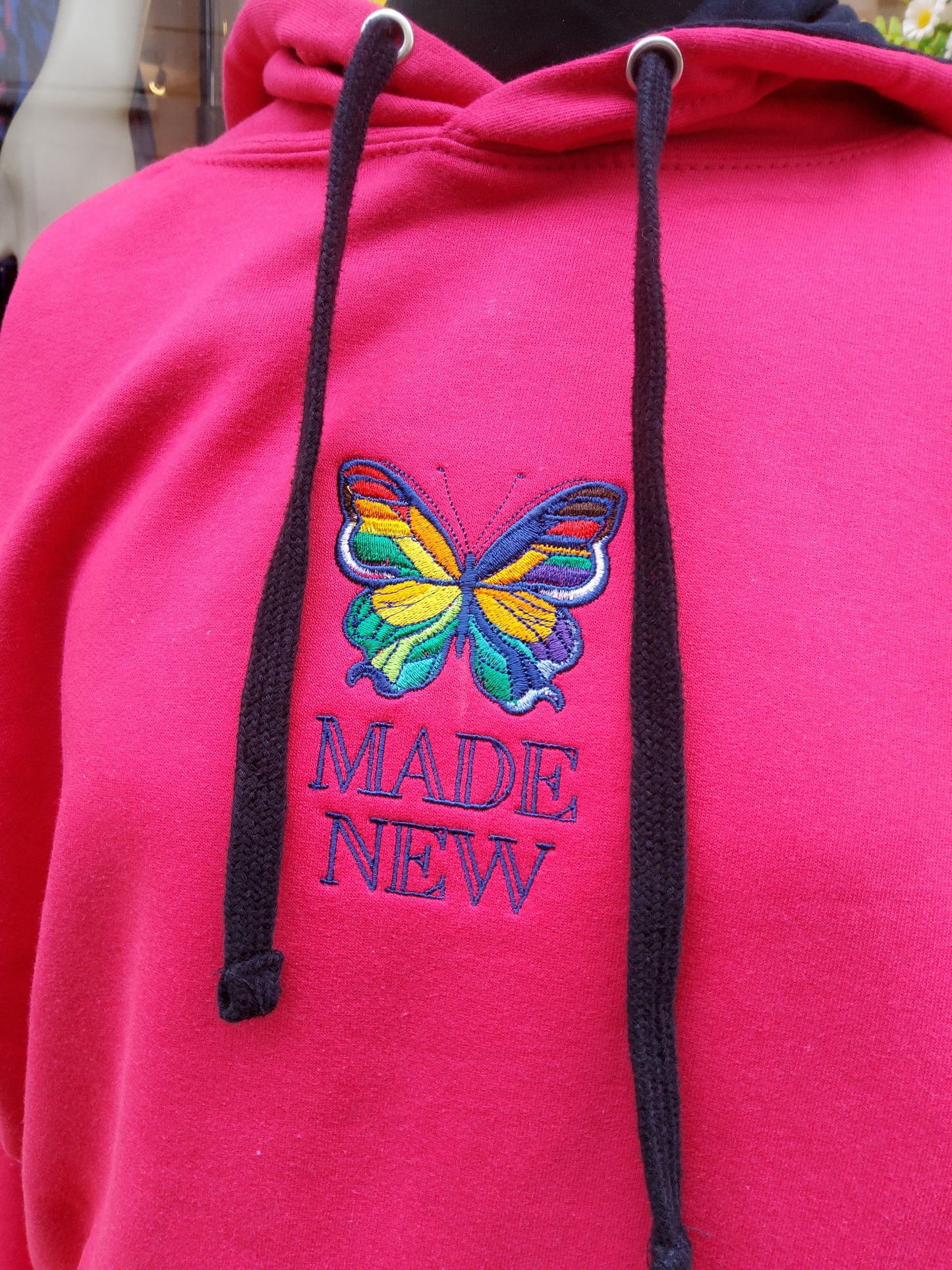 Wearable Truth 'MADE NEW' Pink Hoodie