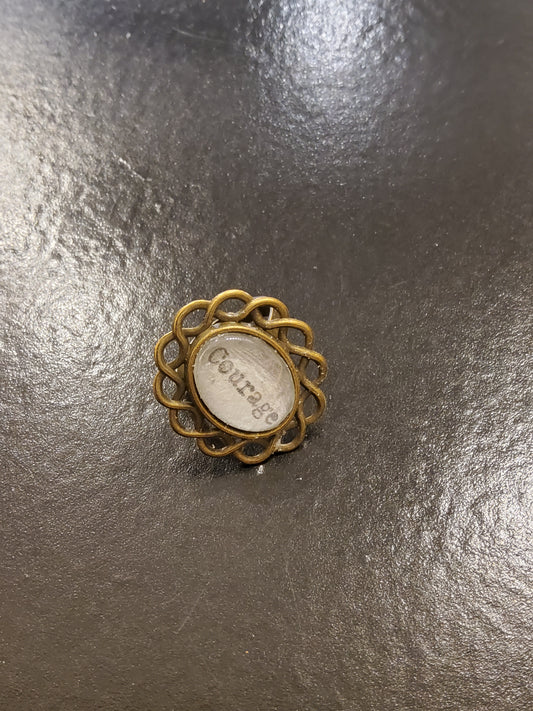 Courage Bronze Ring