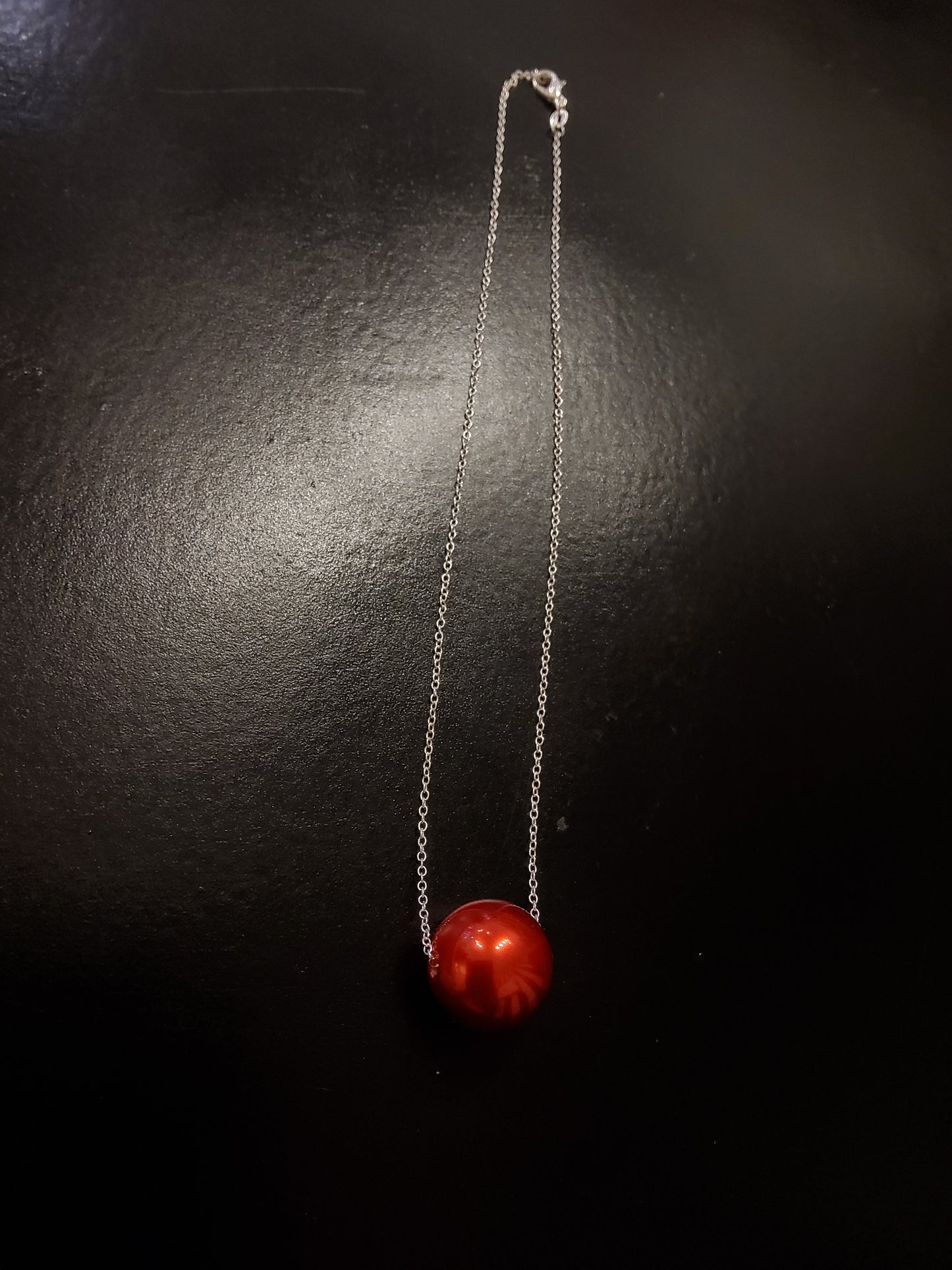 Red Bead Necklace