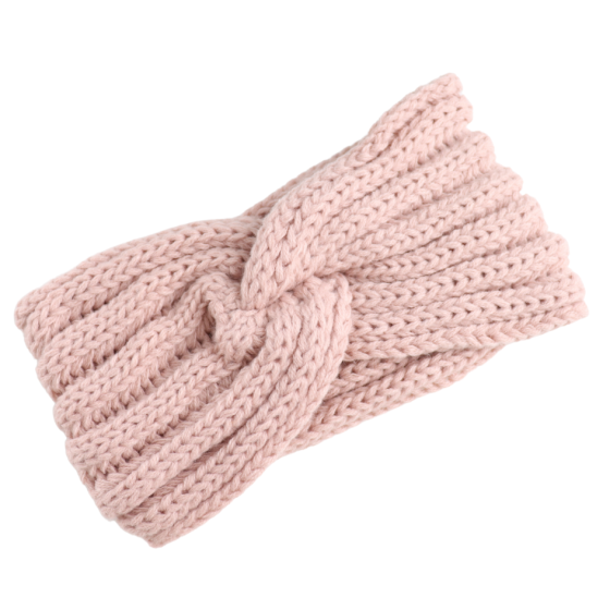 Pink Knitted Headband