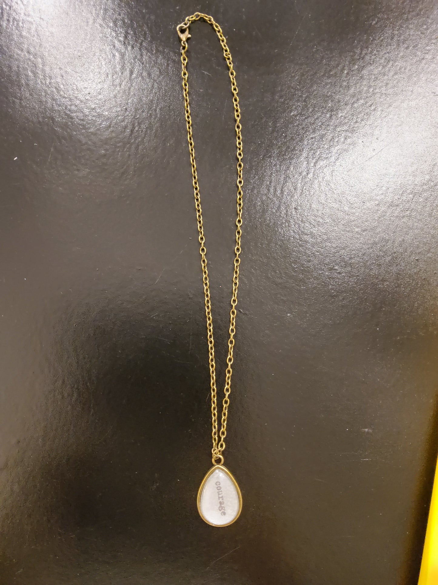 Courage Bronze Necklace