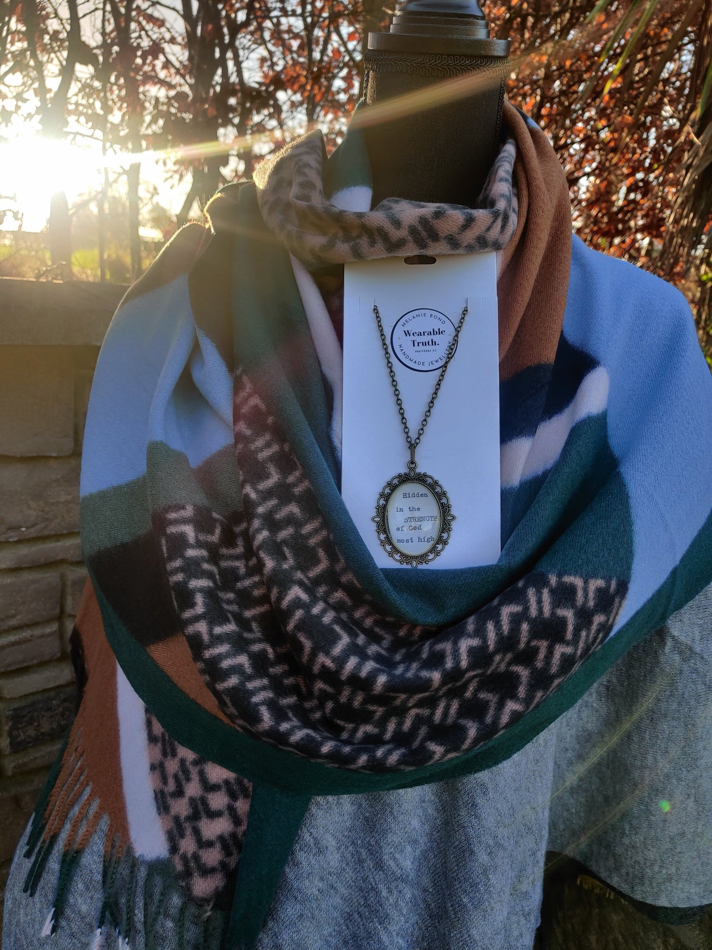 Psalm 91 necklace