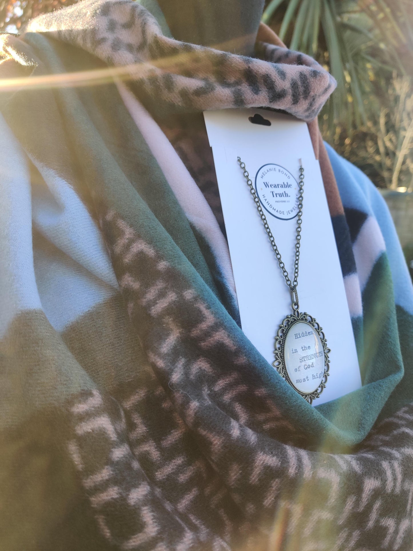 Psalm 91 necklace
