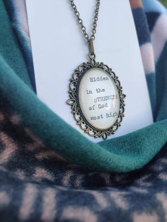 Psalm 91 necklace