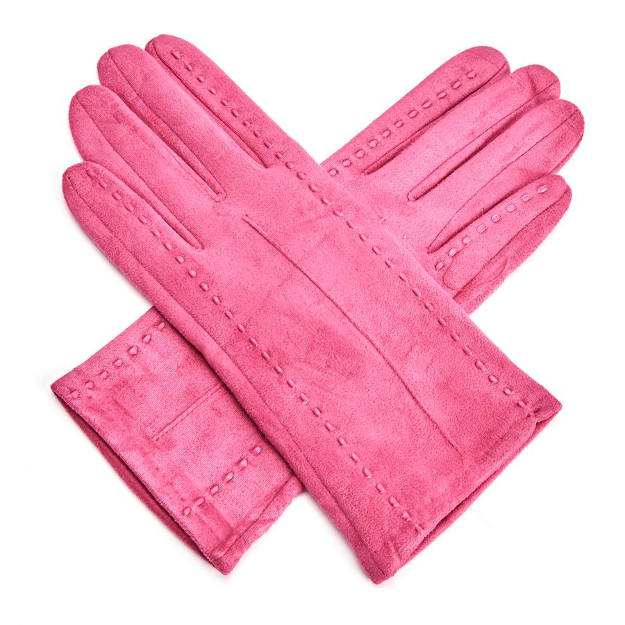 Stitch detail gloves