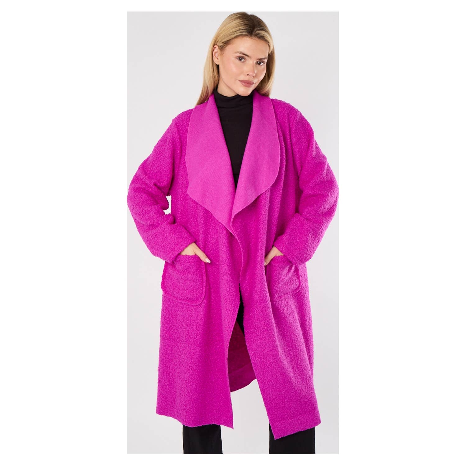 Buys coats online or in store at Melanie Bond Boutique, Dromore Northern Ireland