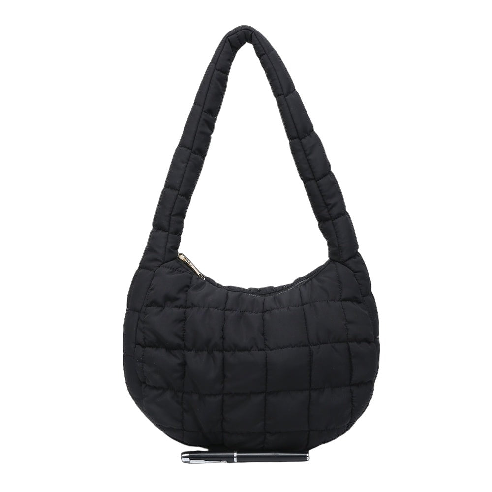 SOFT PUFFER MOON BAG