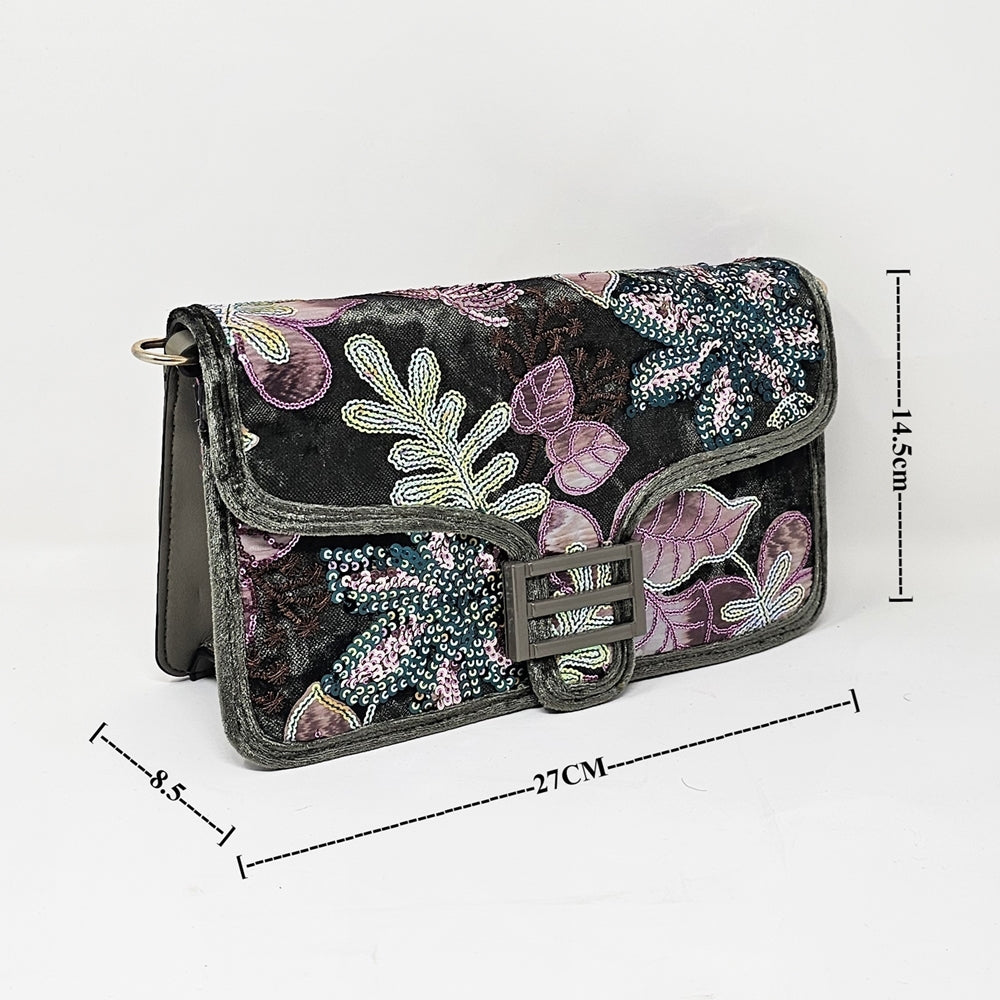 Stunning Beaded Shoulder Bag