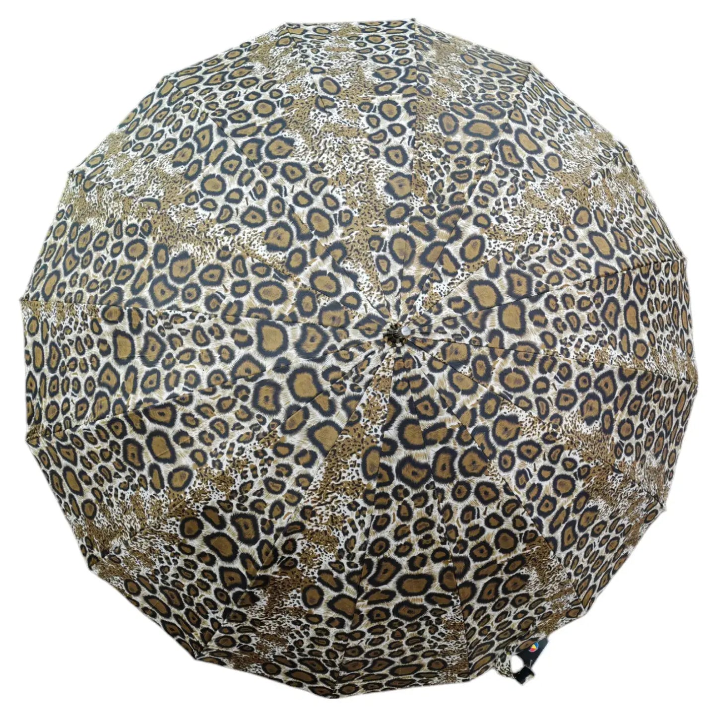 Large Leopard Print Long Stick Umbrella