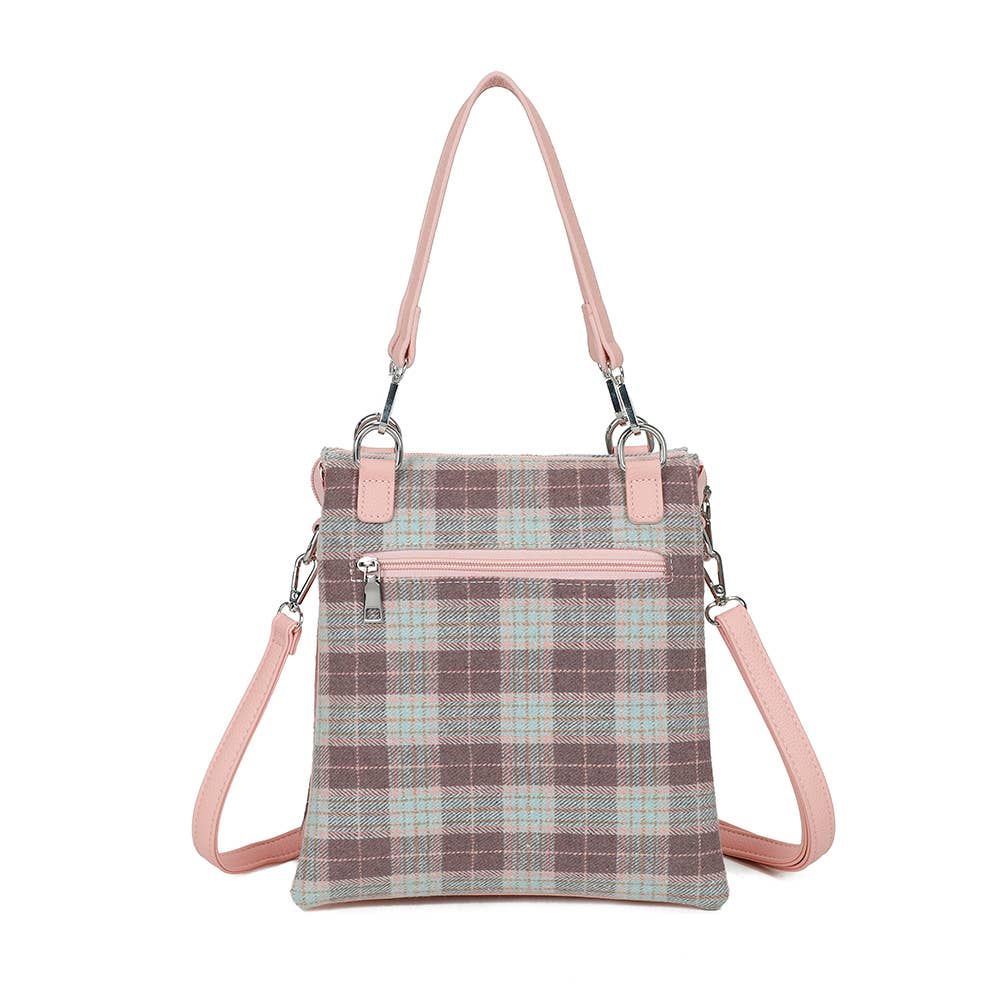 Harris Tweed Skye Blue Crossbody Bag