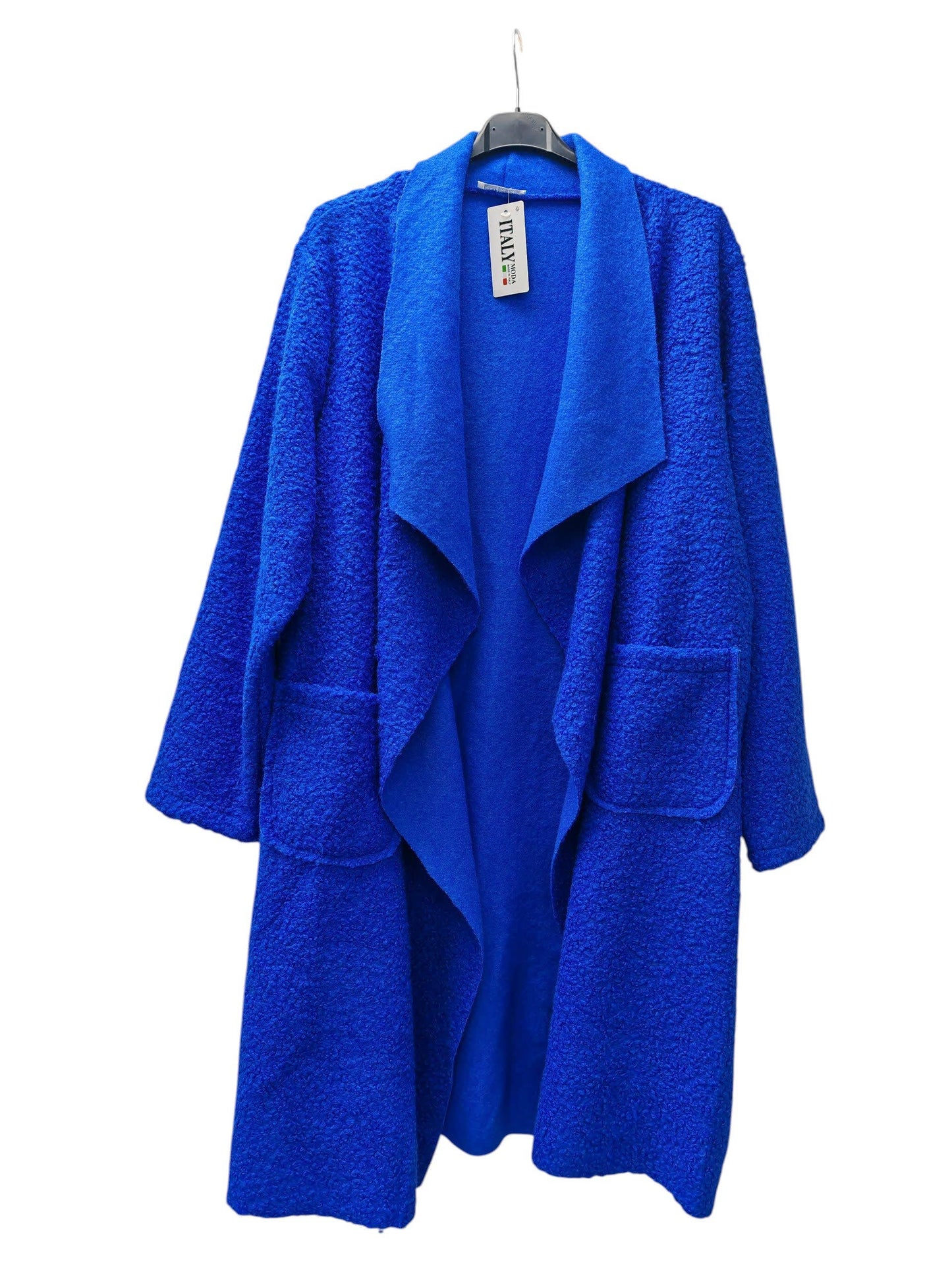 One Size Waterfall Coat with Two Pockets