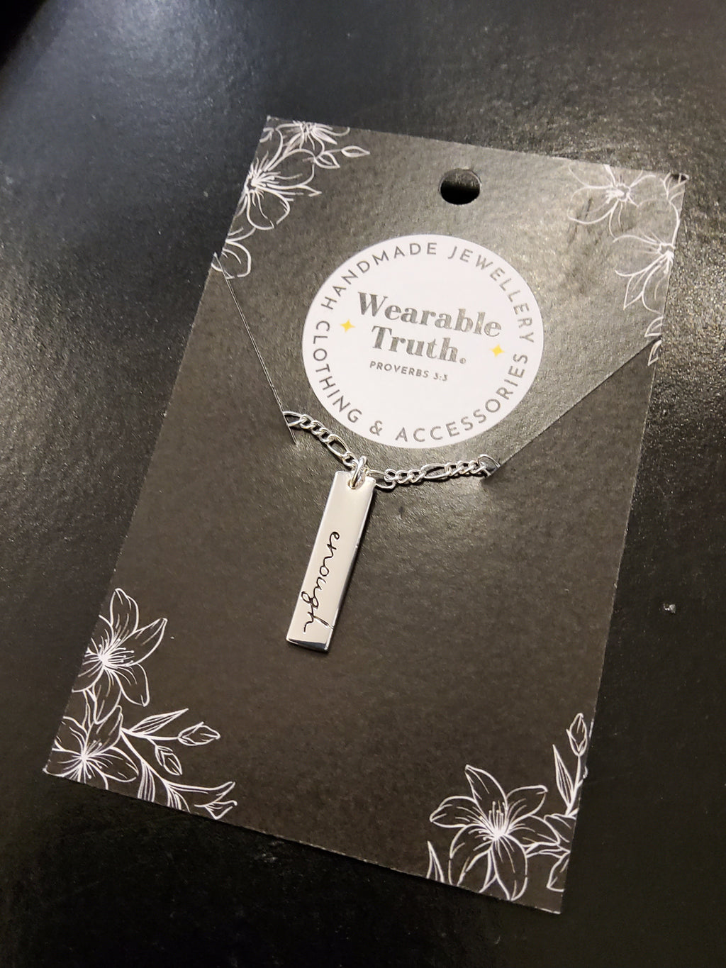 Wearable Truth Enough Necklace