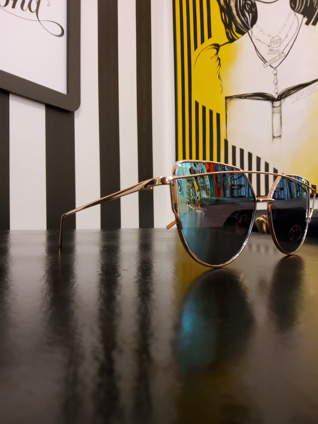 Metal Frame Sunglasses