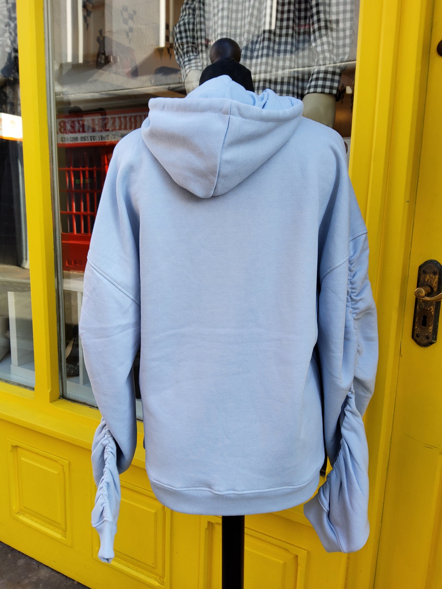 Blue 'MADE NEW' Butterfly Hoodie