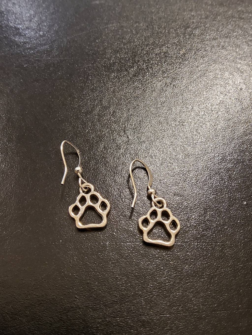 Silver Paws Earrings