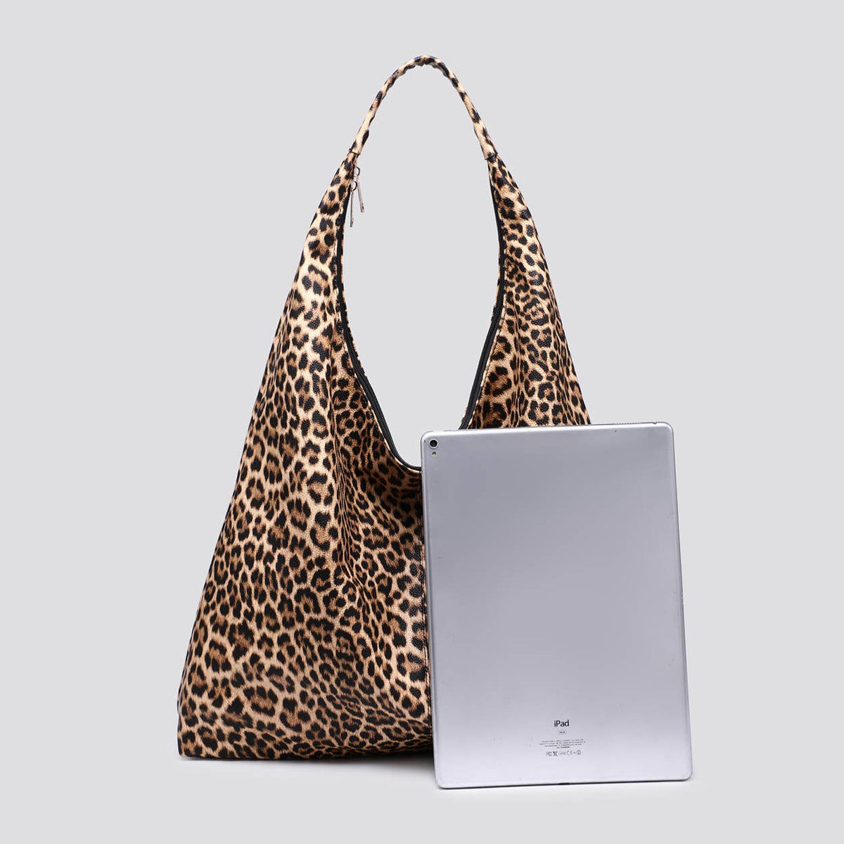 Leopard Print Slouch Bag