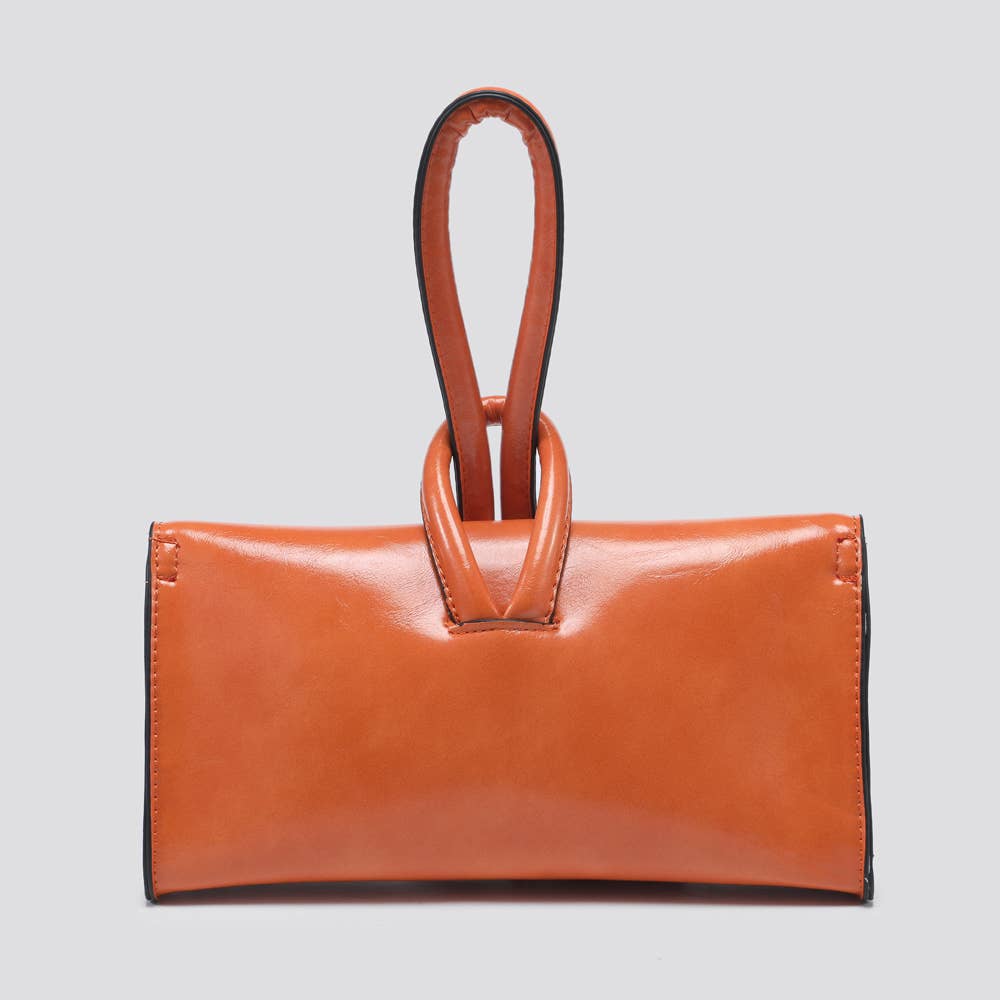 Vegan Leather Knot Handbags