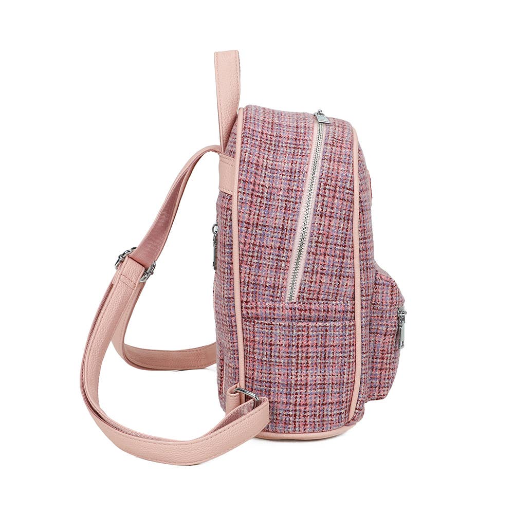 Harris Tweed Buchanan Tartan Ladies Backpack